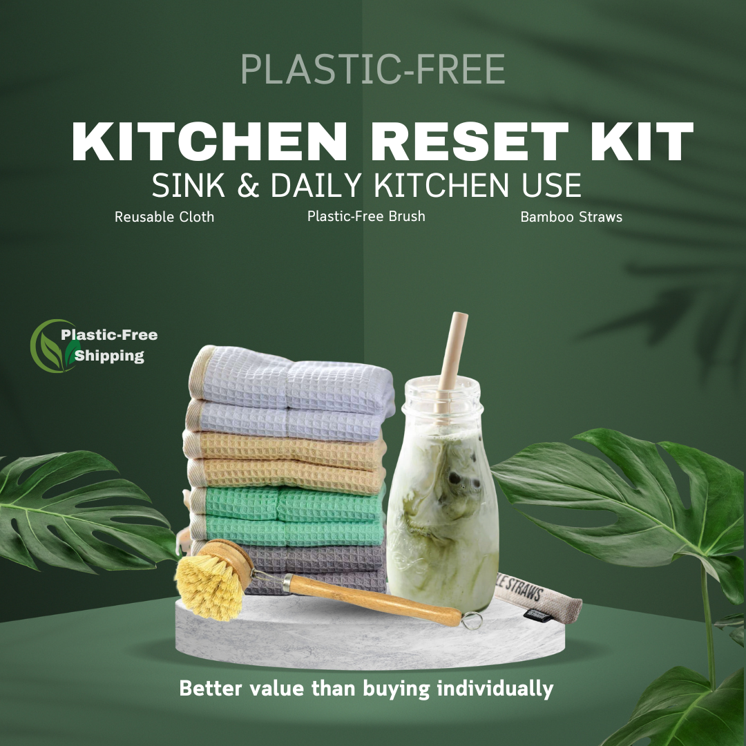 Plastic-Free Kitchen Reset Kit