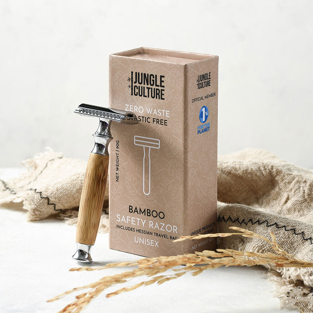 Bamboo Safety Razor | Reusable Plastic-Free Shaving Razor