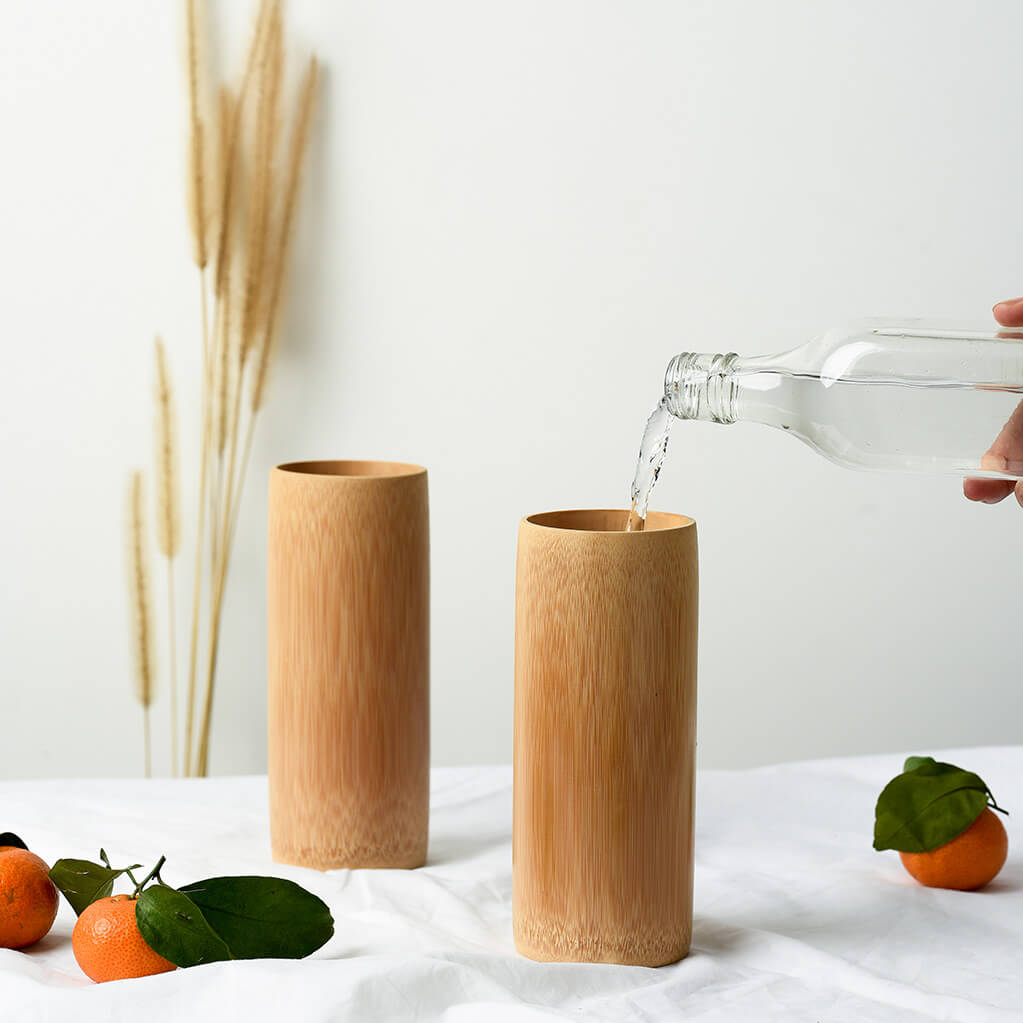 Natural Bamboo Handmade  Drinking Cup