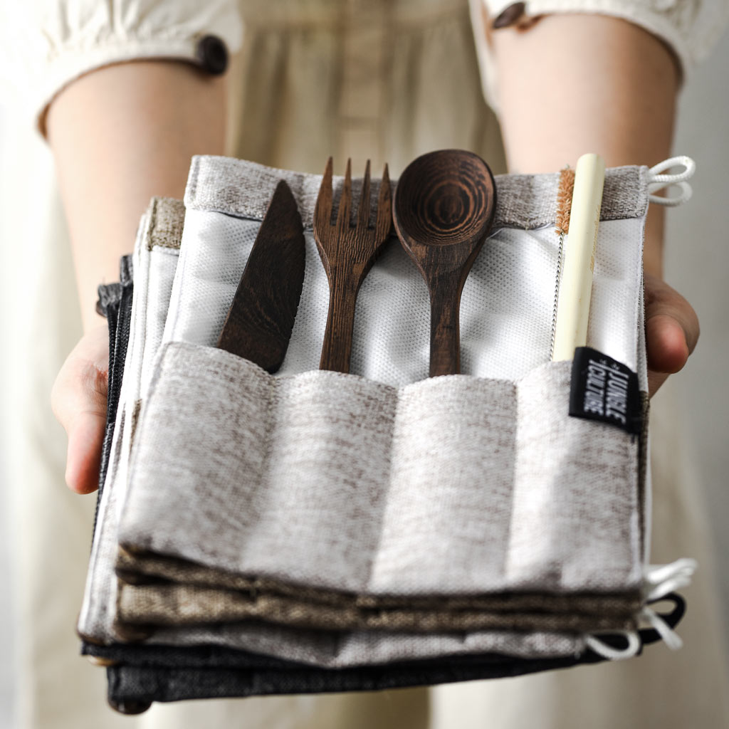 Eco-Friendly Wooden Cutlery Set