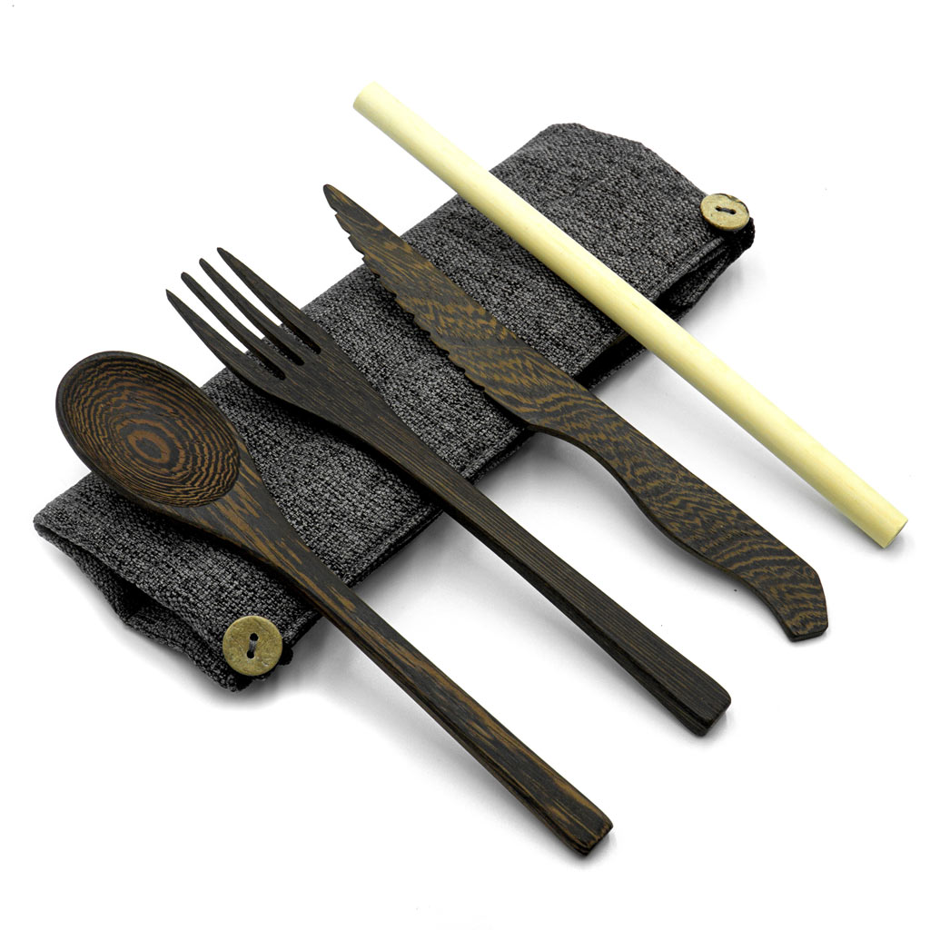 Eco-Friendly Wooden Cutlery Set