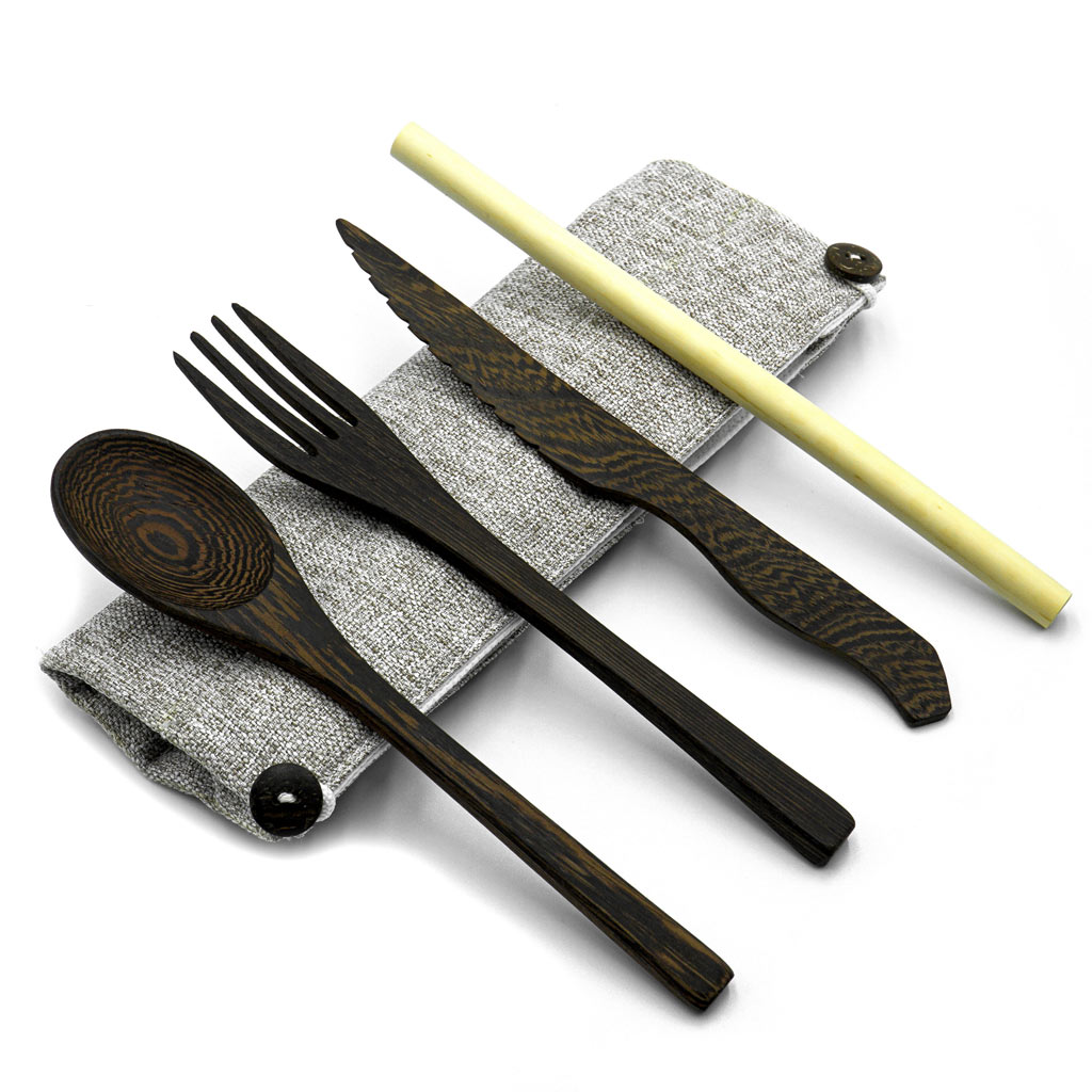 Eco-Friendly Wooden Cutlery Set