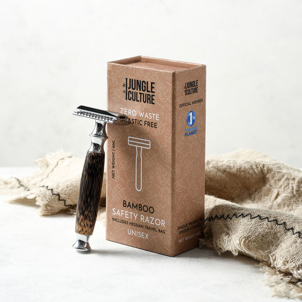 Bamboo Safety Razor | Reusable Plastic-Free Shaving Razor
