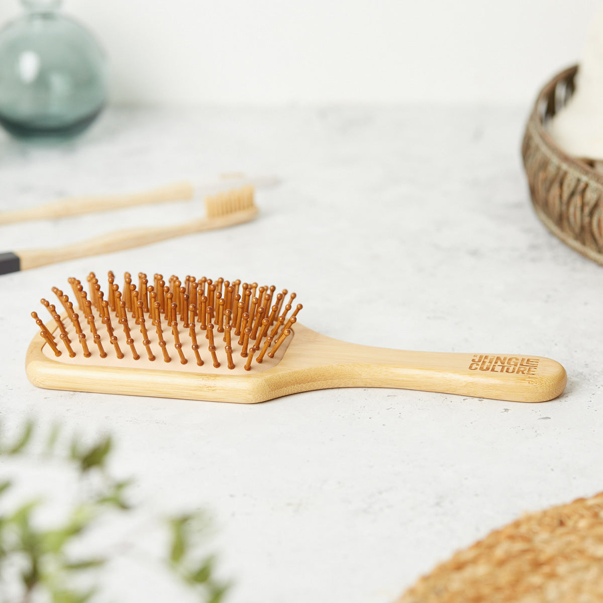 Bamboo Paddle Brush