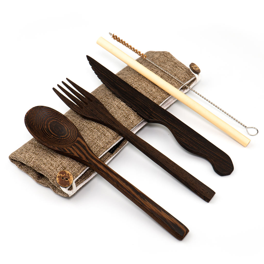 Eco-Friendly Wooden Cutlery Set