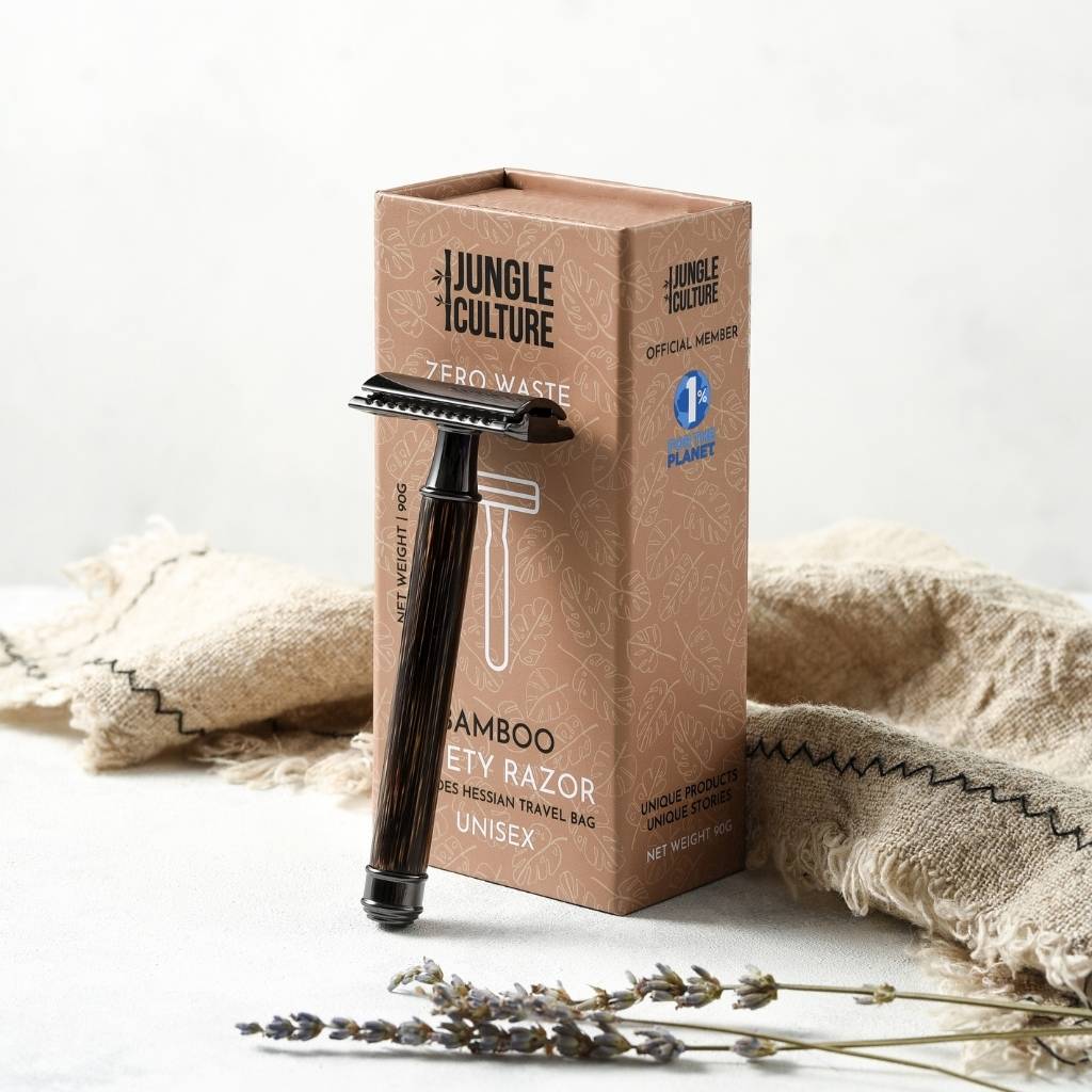 Bamboo Safety Razor | Reusable Plastic-Free Shaving Razor